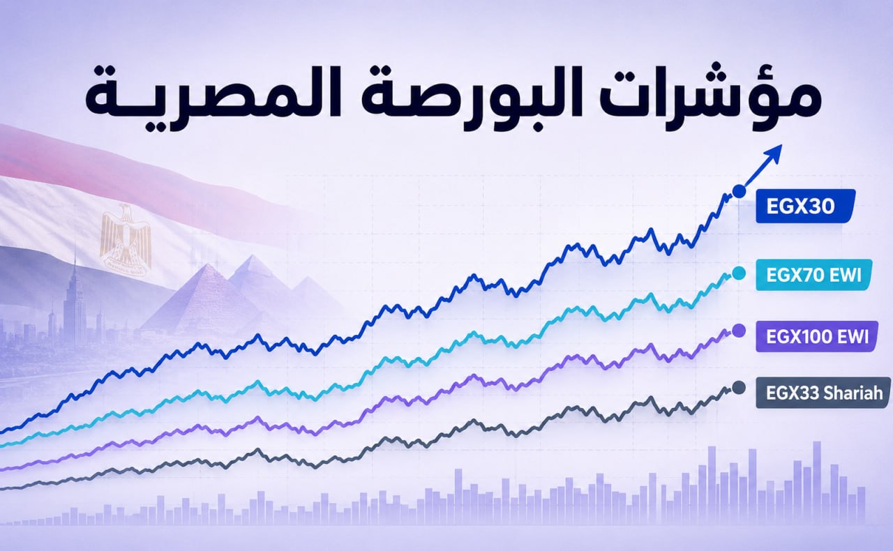 إزاي تستخدم EGX30 وEGX70 وEGX100 في تحليل السوق؟